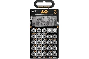 Teenage Engineering PO-32 Tonic - Sintetizador y secuenciador de baterías, Dorado/negro.
