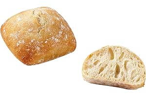 Bridor Frozen Rustic Square Bread Rolls - 80x40g