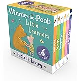 Winnie-the-Pooh Little Learners Pocket Library: With 6 illustrated mini early learning books, this slipcase is perfect for yo