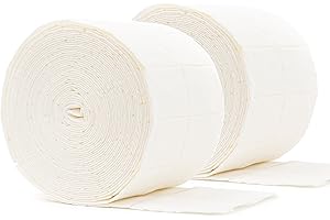 LALILL 1000 Tampons - Tampons non pelucheux pour Cleaner, Aceton Remover - Lingettes Nageldesign Manucure - cellulose sans peluches - Gel, vernis, ongles