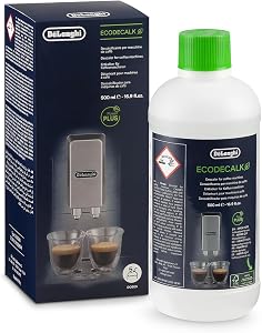 De'Longhi EcoDecalk SER3018 Entkalker | Universal Kalklöser für 5 Entkalkungsvorgänge | Für Kaffeemaschinen & Kaffeevoll