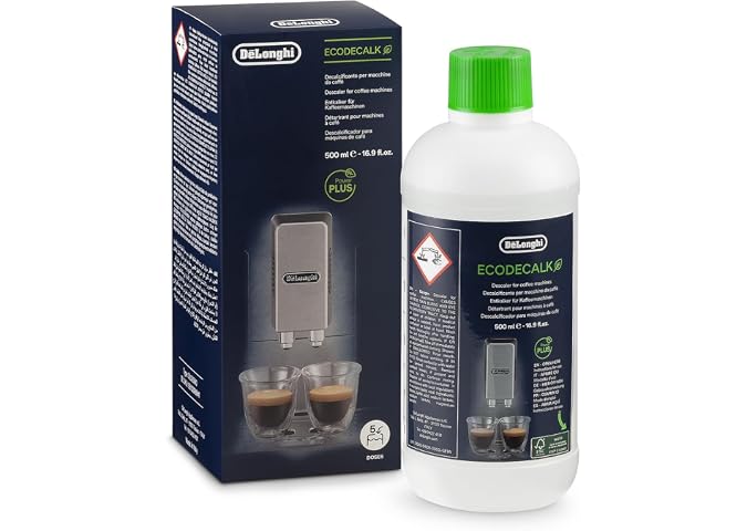 De'Longhi EcoDecalk SER3018 Entkalker | Universal Kalklöser für 5 Entkalkungsvorgänge | Für Kaffeemaschinen &…