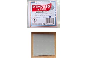 COMPUTERSYSTEMS REPAIR SERVICES DATA RECOVERY PTM7950 by CSGR 40x40x0.25mm Phase Change Thermal Pad – High Thermal Conductivity for CPU & GPU Cooling – Ideal for Use with K5 PRO Thermal Putty