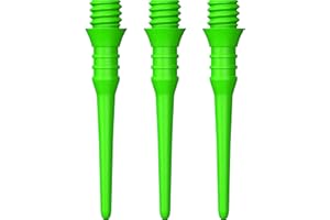 MISSION DARTS Soft Tip Dartspitzen Mission Titan Pro Softip 50 Kunststoffspitzen 2ba