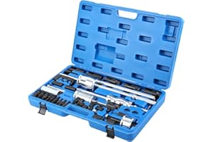Honhill 40 pièces Extracteur Injecteurs Outil de Buses d'injection Diesel Injecteur Extracteur de CDI pour Bosch,Delphi,Denso