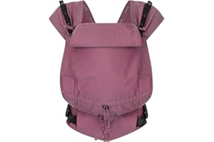Hoppediz Babytrage Primeo, für Neugeborene ab Geburt, Bauchtrage, Rückentrage, 100% kbA-Baumwolle, Mallorca