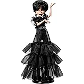 Monster High - Wednesday Balo Elbiseli Bebek, 3Y+, HXJ03