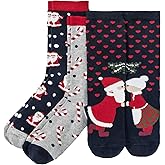3'l&uuml; Tatlı Noel &Ccedil;orapları, Noel baba, Noel anne, Noel şekeri, Yeni Yıl Hediyesi, Christmas Hediyesi, Sevdiklerinize Yılbaşı S