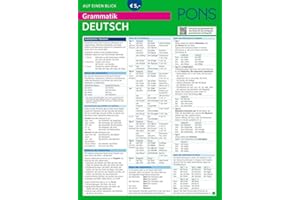 Pons German series: Pons Grammatik auf einen Blick