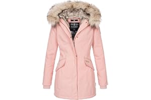 Navahoo B669 Veste d'hiver chaude en fausse fourrure pour femme