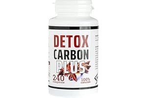 NATURAL SPRINT Detox Carbone Vegetale (Carbon Plus Detoox) Pancia Piatta. Fermenti Lattici 7 miliardi UFC Lactobacillus Acidophilus (Enzimi Digestivi) Finocchio, Anice. Drenate Detox e Diuretico Forte 240 Compresse