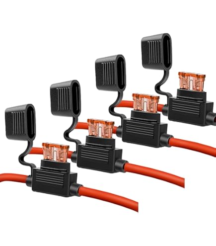 Lot De 20 Fusibles Auto Standard 50A - Marque Riseuvo - Compatibles ATO/APR/ATS - Neuf