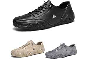 NORDYO Stivali Alti in Pelle Scamosciata Fatti a Mano Italiani, Scarpe Beck for Uomo Sneakers Casual in Pelle Impermeabile Chukka Traspirante Antiscivolo