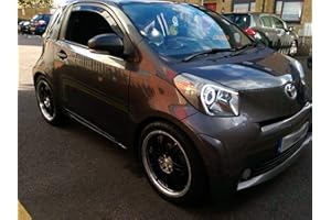 Heko Windabweiser Regenabweiser vorne getönt dunkel Acrylic 2-TLG für Toyota iQ 29613