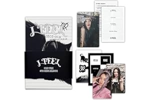 CUBE ENT. (G)I-DLE - 6th Mini Album [I feel] (POCA ALBUM Ver. - CAT Ver.) Photo Stand Package + Sleeve + QR Card + Photo Card + Sticker + Digital Contents + 2 Pin Button Badges + 4 Extra Photocards