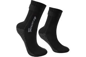 flintronic Calcetines de Neopreno 3mm, Calcetines Antideslizantes Térmicos para Hombres Mujeres, para Surf, Natación, Playa, Navegación
