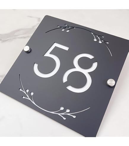 Numéro De Maison En Cuivre Pour Extérieur, Portail/garage, Installation Adhésive Pour Mur En Laiton Pour Hôtel, Boîte Aux Lettres, Casiers, Carrosseries De Voiture, Panneaux D'affichage, Adresses