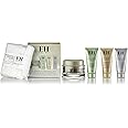 Emma Hardie Hydrate & Protect Kit, Gift Sets Includes: 50ml Moringa Cleansing Balm, 15ml Midas Touch Revitalising Cream, 15ml Protect & Prime SPF30 Cream, 15ml Pink Clay Detox Mask & a Cleansing Cloth