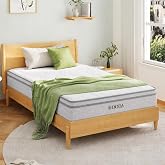 dormidarte Mattress 135 x 190 cm Memory Foam and Pocket Springs &ndash; 135 x 190 Extra Firm High Firmness Mattresses 135 x 190 cm