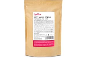 LYDÉA Lydea - Aderezo de especias griegas para pescados, mariscos y más, bolsa de 300 g