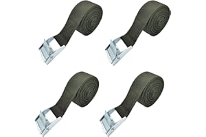 AYUEBO 4 Stück Spanngurt Zurrgurt Befestigungsgurt spanngurt spannbänder belastbar bis 200 kg 4er Pack verstellbare Gurtband für Fahrrad Sackkarre Motorrad Koffer Anhängerkupplung