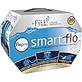 FloPro SmartFlo No Kink Complete Garden Hose Set 30m, Extra-Long Anti-Kink Hose Set, No Kink Hose Set with Hose Connector and Nozzle