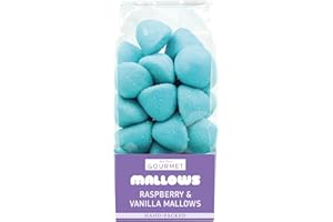 BON BONS Bon Bon's Gourmet - Blue Raspberry & Vanilla Mallows, 230g