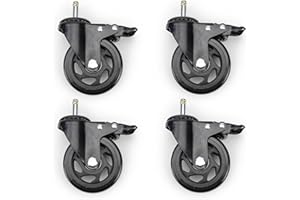 Grillrost.com Das Original Premium Ersatz-Rollen Set mit 100mm Durchmesser - Passend für viele Gasgrills