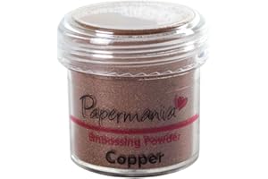 PAPERMANIA Docrafts 1 oz polvo de repujado de cobre, 1 oz