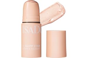 ‎ISADORA IsaDora The Glow Stick – Highlighter-Stick für einen langanhaltenden, frischen Glow – Leichtes Highlighter-Make-up für mühelose Beauty-Looks – Veganes Make-up, tierversuchsfrei (24 Sparkling Beige)