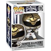 Funko Pop! Filmler: Mighty Morphin Power Rangers: The Movie - White Ranger - Power Rangers Filmi - Koleksiyon Vinil Fig&uuml;r - H