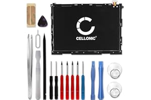 CELLONIC® Ersatz Akku EB-BT550ABA für Samsung Galaxy Tab A 9.7 (SM-T550 / SM-T555) 6000mAh + Werkzeug-Set Ersatzakku für Tablet PC Batterie Tabletakku, battery