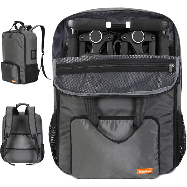Sac De Transport Pour Poussette GB Pockit - Noir - Imperméable Et Léger