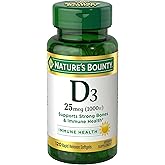 Nature's Bounty Nature' s Bounty Vitamin D3-1000 Iu 100 Softgel