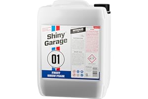 Shiny Garage szampon samochodowy Snow Foam 5 l – skuteczny szampon do czyszczenia samochodu – stwórz swój samochód – szampon do mycia samochodu – szampon samochodowy – pianka samochodowa