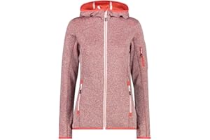 CMP Giacca In Knit-tech Da Donna Con Cappuccio Fisso Giacca in Knit-Tech da donna con cappuccio fisso Donna