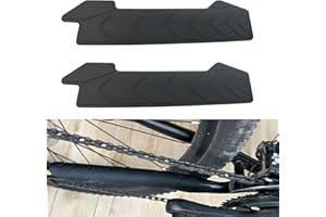LIANCHEN 2pcs Autocollant Protection chaîne vélo Route Protection de Cadre de vélo de Montagne Chain Holder Protector protège Votre Cadre pour Tous Les Types de vélos BMX et vélo de Route