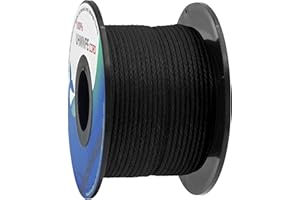 emma kites 200 ~ 7700 lb 100% UHMWPE geflochtene Polyethylenschnur Spule – strapazierfähig, 220lb,0.8mm(Dia.)x100ft