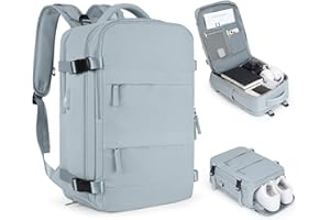 HPLQQ Travel Backpack Cabin Size for Women, Ryanair Cabin Bags 40x20x25 Underseat Carry On Hand Luggage Backpack,Easyjet cabin bag 45x36x20 Rucksack Water Resistant Rucksack Casual Daypack School Bag