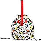 Xzeemo Borsa Porta Pranzo, Sacchetto Porta Pranzo, Pranzo al Sacco in Tessuto, Borse Porta Alimenti Pieghevole, Borsa Pranzo 