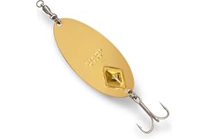 Black Cat Battle Spoon 10 cm – Señuelo Intermitente para Pesca de lanzado en Siluro, señuelo para Pesca de lanzado en señuelo, Intermitente, señuelo