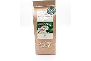 ‎BIO-MANUFAKTUR ERBER 100% NATUR Bio-Buchweizengrütze 500 g, "glutenfrei" zertifiziert, schonend geschält ohne Wärmezufuhr in Oberbayern/Deutschland, sehr gut für vegane und vegetarische Ernährung