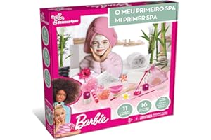 Science4you Mi Primer SPA Zen de Barbie - Juego para Niñas de la Barbie Princesa Syle para Hacer Jabones, Sales de Baño Coloridos y Perfumados y Mucho Más, Juguete, Regalo para Niñas 8+ años