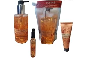 ABBOT&BROOME Abbott&Broome Handwash Set 4tlg. Pfirsich-Granatapel Handwash/Handcreme/Duschkonzentrat