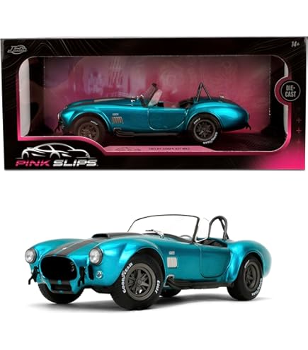 1965 Shelby Cobra Daytona Coupe #12 Blue Metallic with White