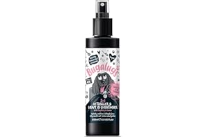 BUGALUGS Dog Detangler Spray, leave In conditioner spray de matting. No tangles. Professional dog grooming formula Wheat protein. Pet detangling spray knot removal (Detangler 200ml) (BSDTRLM200)