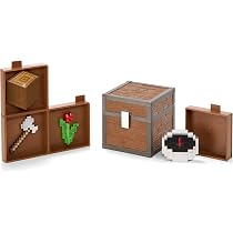 Coffre Au Trésor Minecraft Officiel – Boîte De Rangement Pixelisée 80L, Idéal Cadeau Gamer Enfant Ado