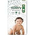 TEDDYY Baby Easy Medium Diaper Pants 50 Count (Pack of 1), 7-12 kgs, 12 hrs Leak Protection, Anti - Bacterial