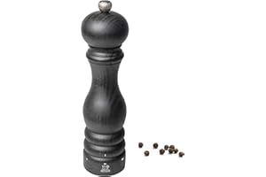 PEUGEOT - Pfeffermühle Paris u‘Select 22 cm - 6 voreingestellte Mahlgrade - Aus PEFC-zertifiziertem Holz - Französisches Know-how - Graphitfarben