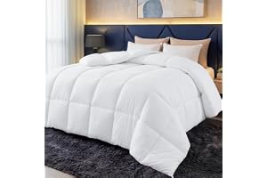 Utopia Bedding Dunjacka 200 x 200 cm, påslakan för dubbelsäng, 100 % ihålig fyllning, mikrofibre för alla årstider